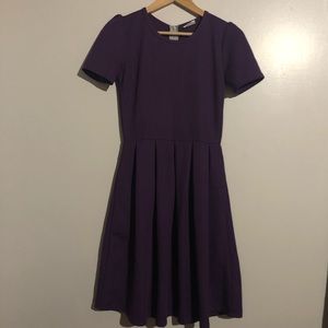 LuLaRoe Amelia Dark Purple Small